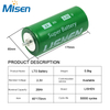 Lishen 2.4V 28Ah 65175 C&eacute;lula de bater&iacute;a cil&iacute;ndrica de titanato de litio 