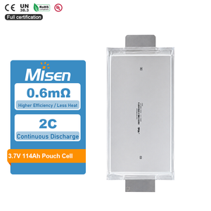 ईवी ईएसएस एजीवी अनुप्रयोगों के लिए 3.7V 114Ah NMC लिथियम-आयन पाउच सेल उच्च ऊर्जा घनत्व बैटरी