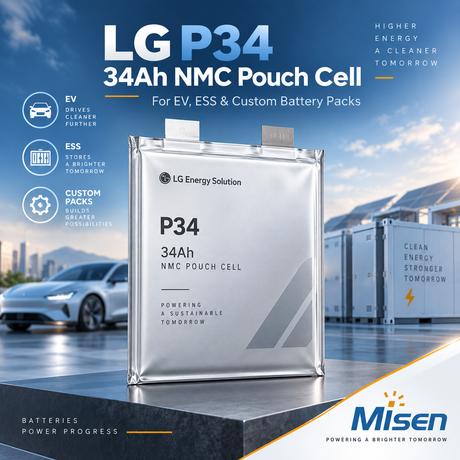 กระเป๋าเซลล์ LG P34 34Ah NMC สำหรับ EV & ESS.png