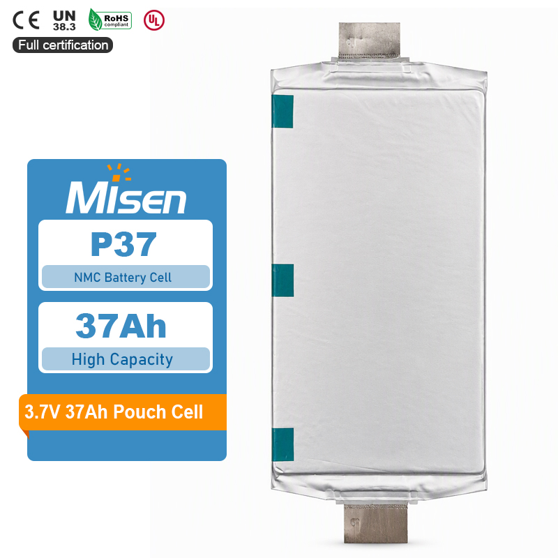 Batteria ricaricabile Misen P37 con custodia NCM da 3,7 V 37 Ah